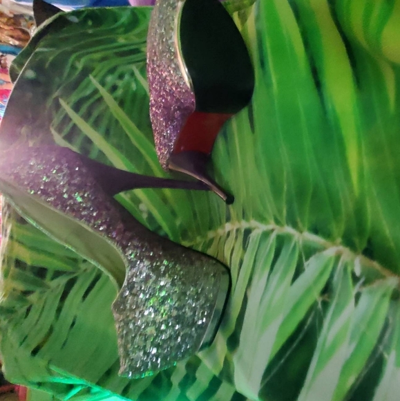 Women's High Heel Platform Shoes - Picture 2 of 2